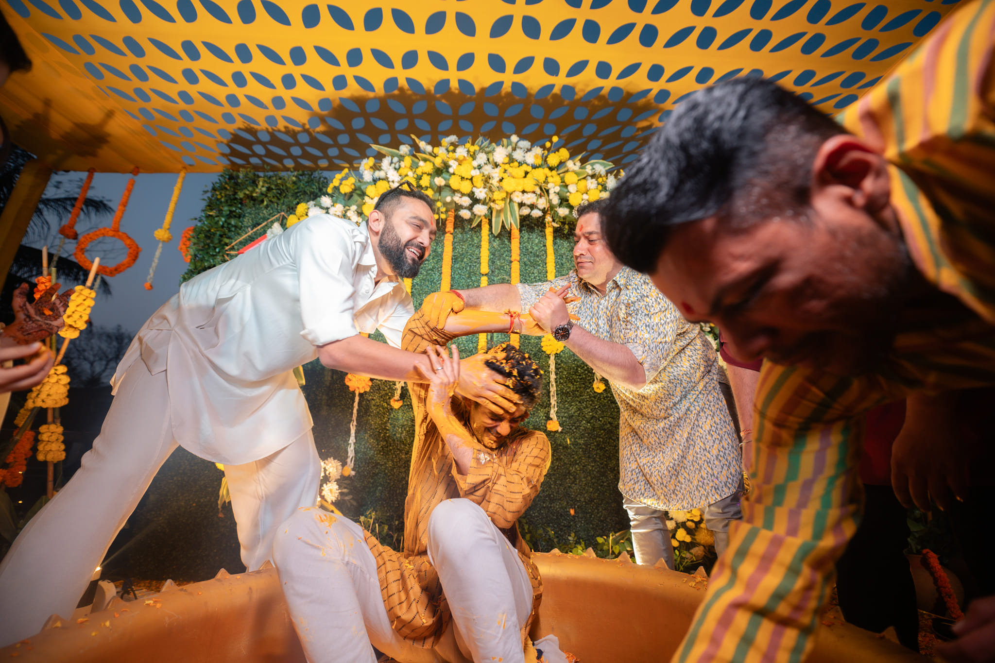 Sujay Haldi Ceremony