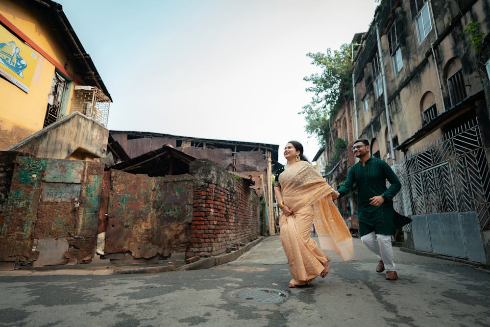Hidden Location in North Kolkata for a Pre-Wedding Photoshoot