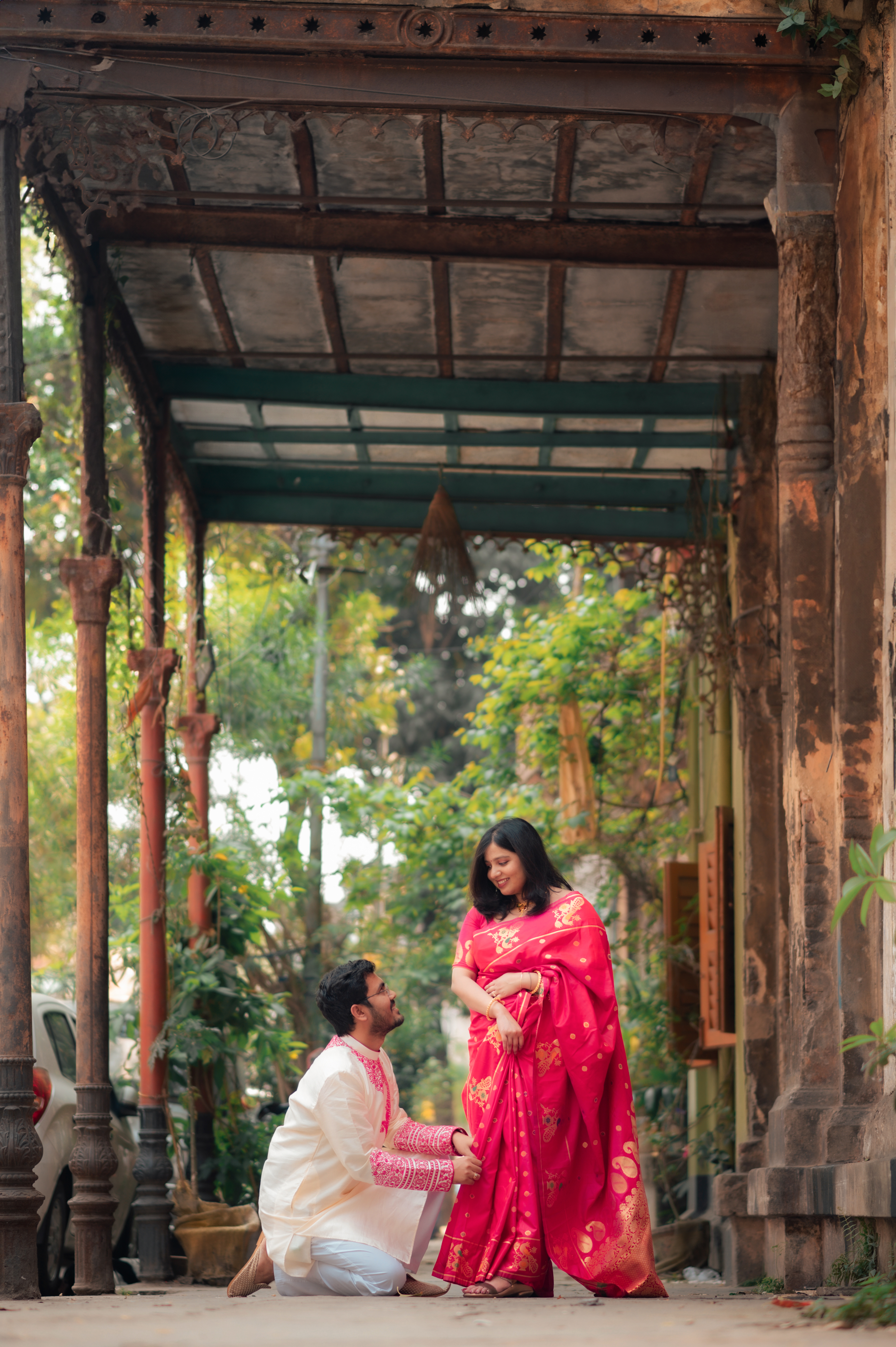 Hidden Location in North Kolkata for a Pre-Wedding Photoshoot