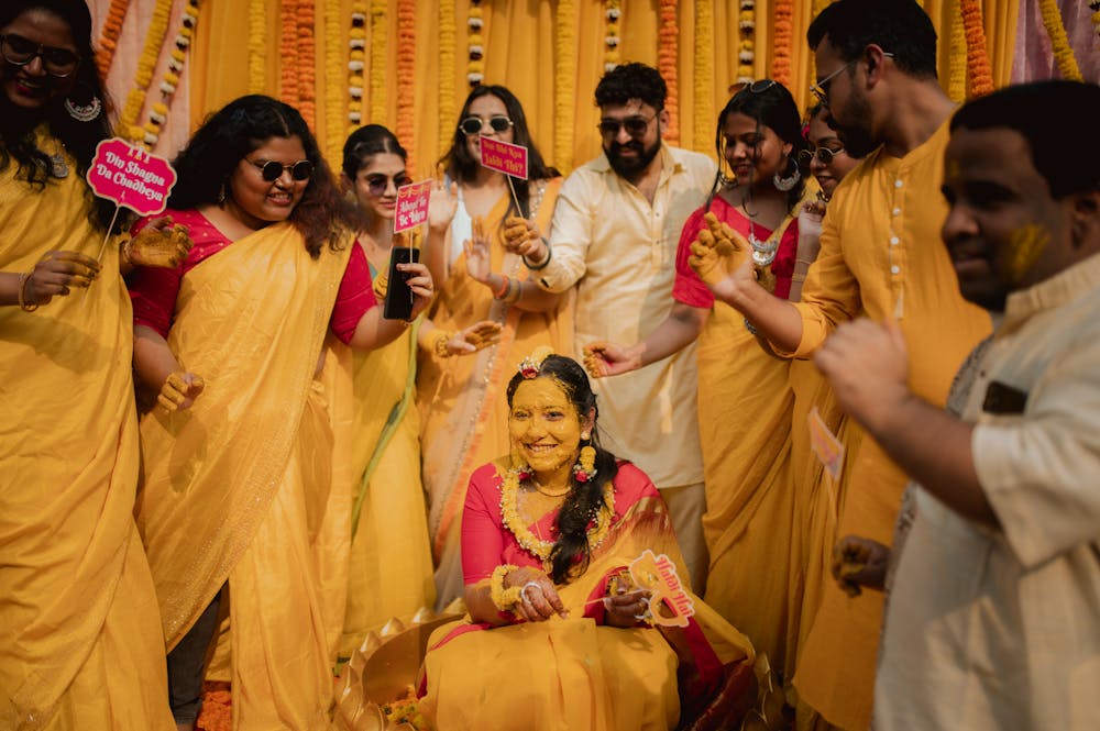 Groom Haldi Photoshoot