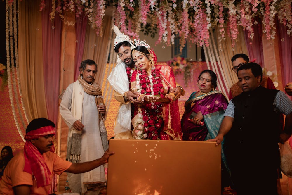 Udita and Santanu's wedding Photoshoot