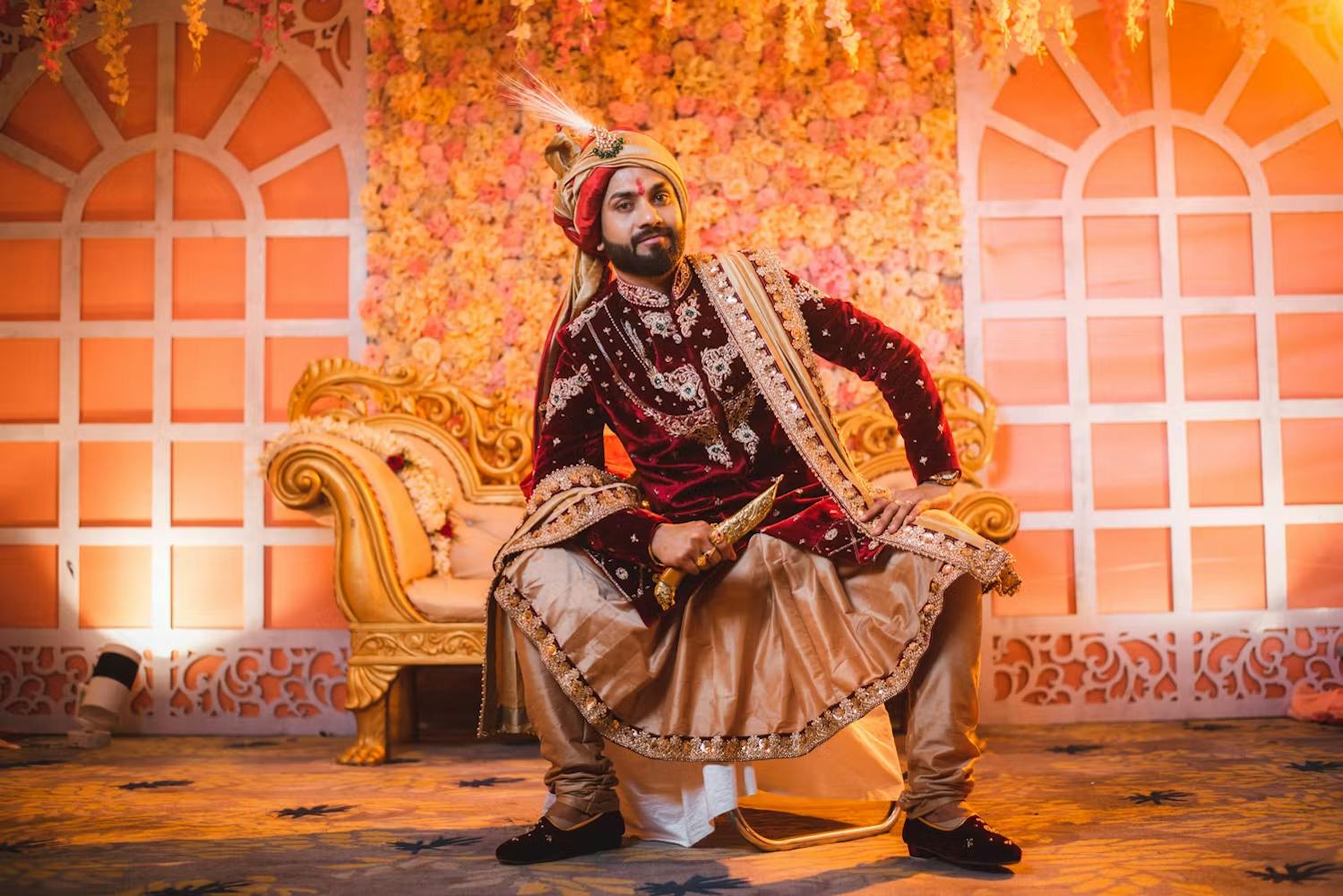 Reception Look for Bengali Groom pic