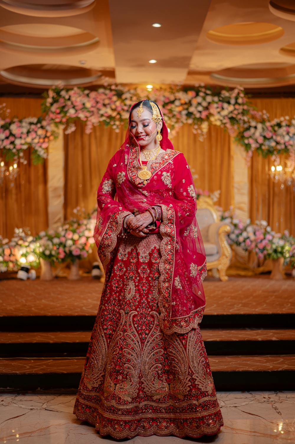 Muslim bride portrait