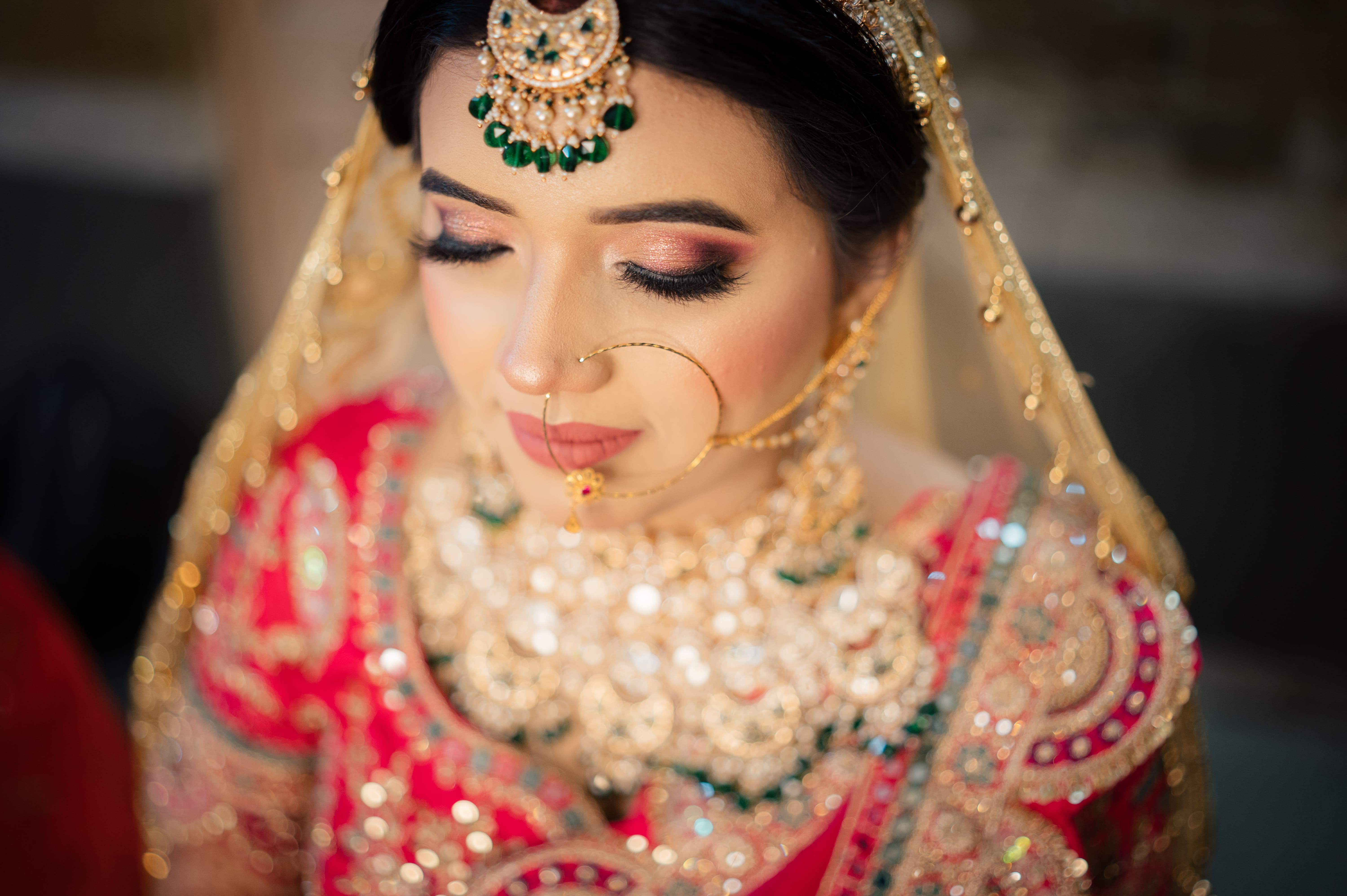 Muslim bridal closeup pic