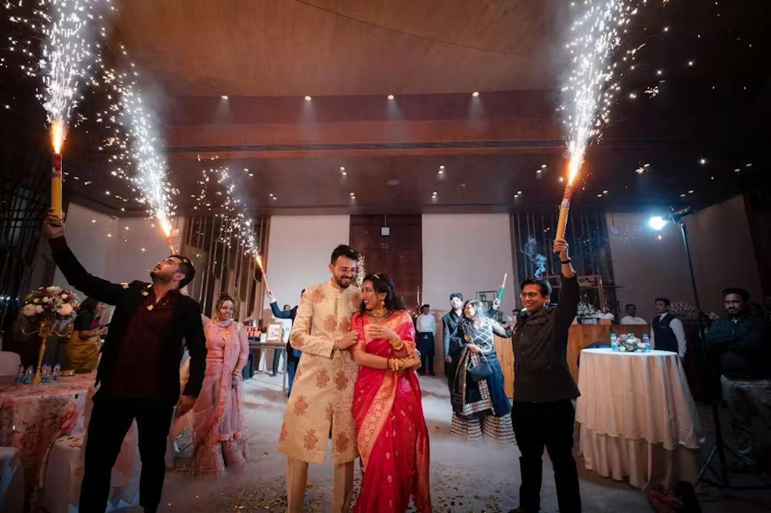 Groom Entry With Bride