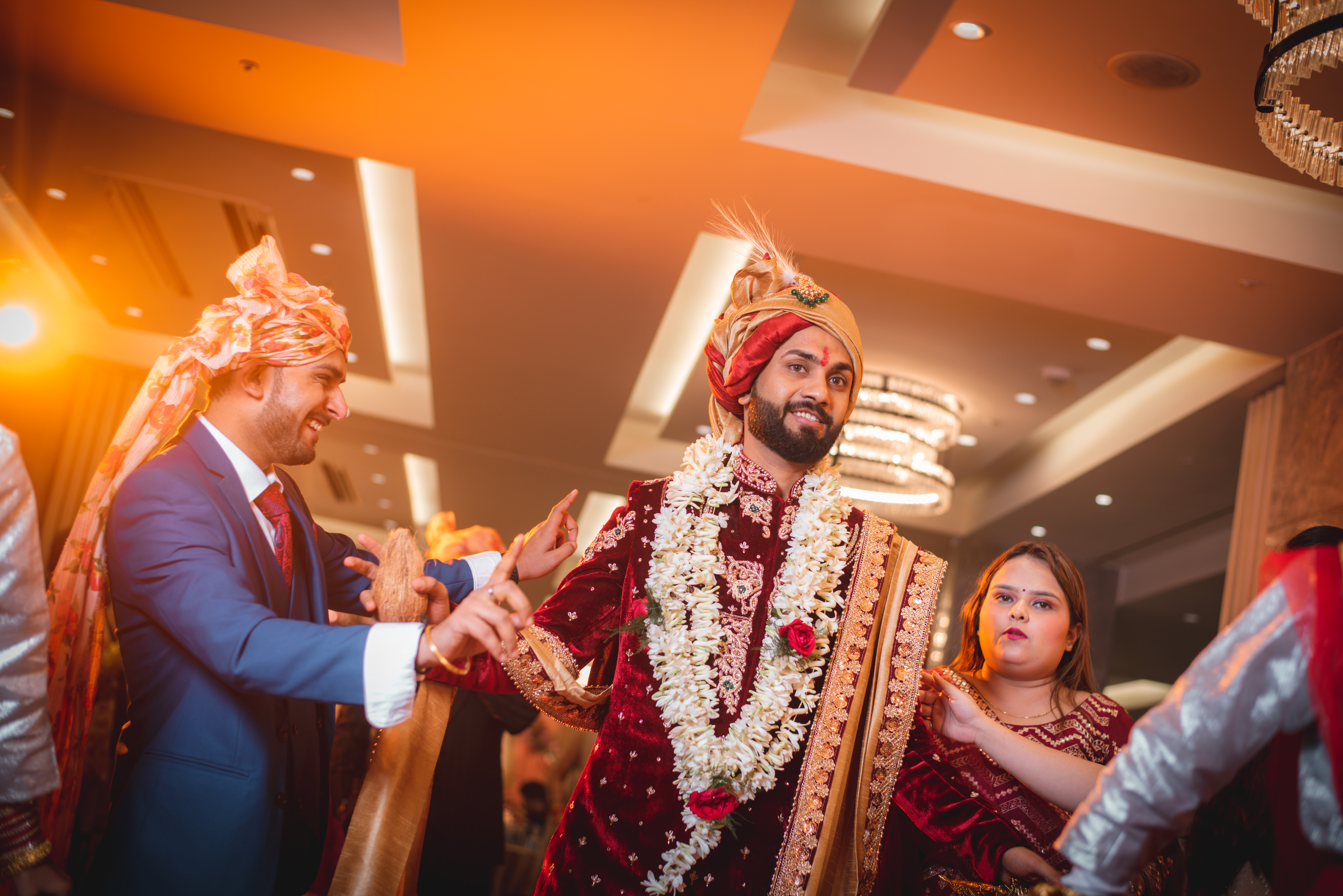 The Cinematic Groom Entry