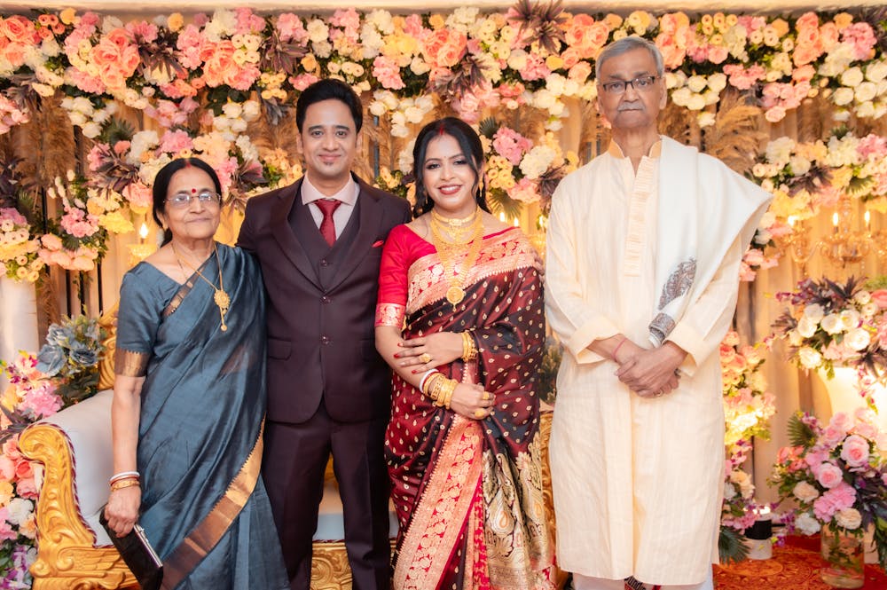 Ayan And Mandhulekha reception photography