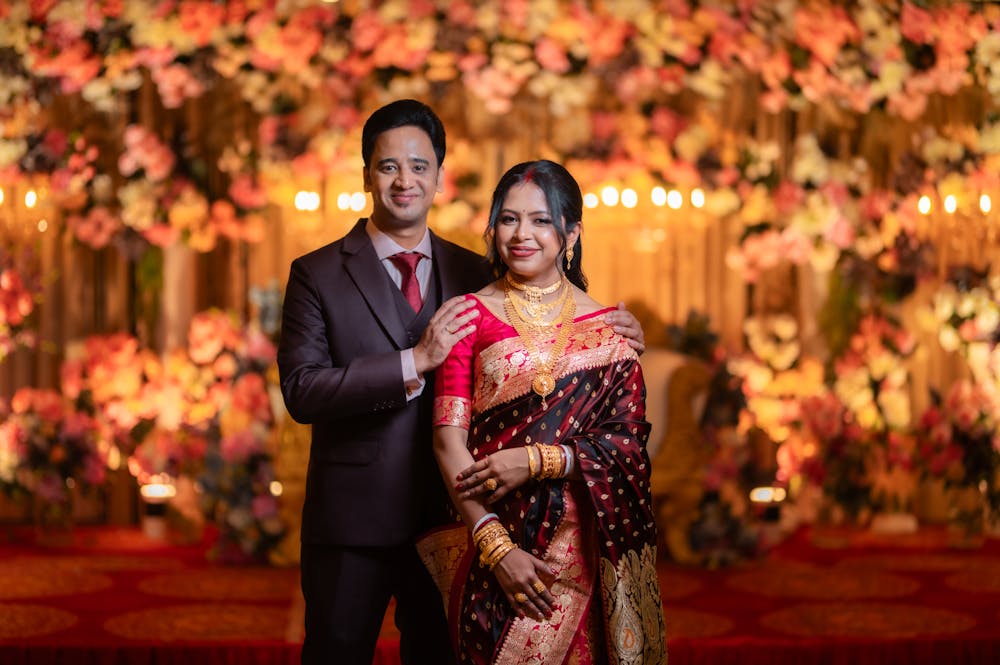 Ayan And Mandhulekha reception photography