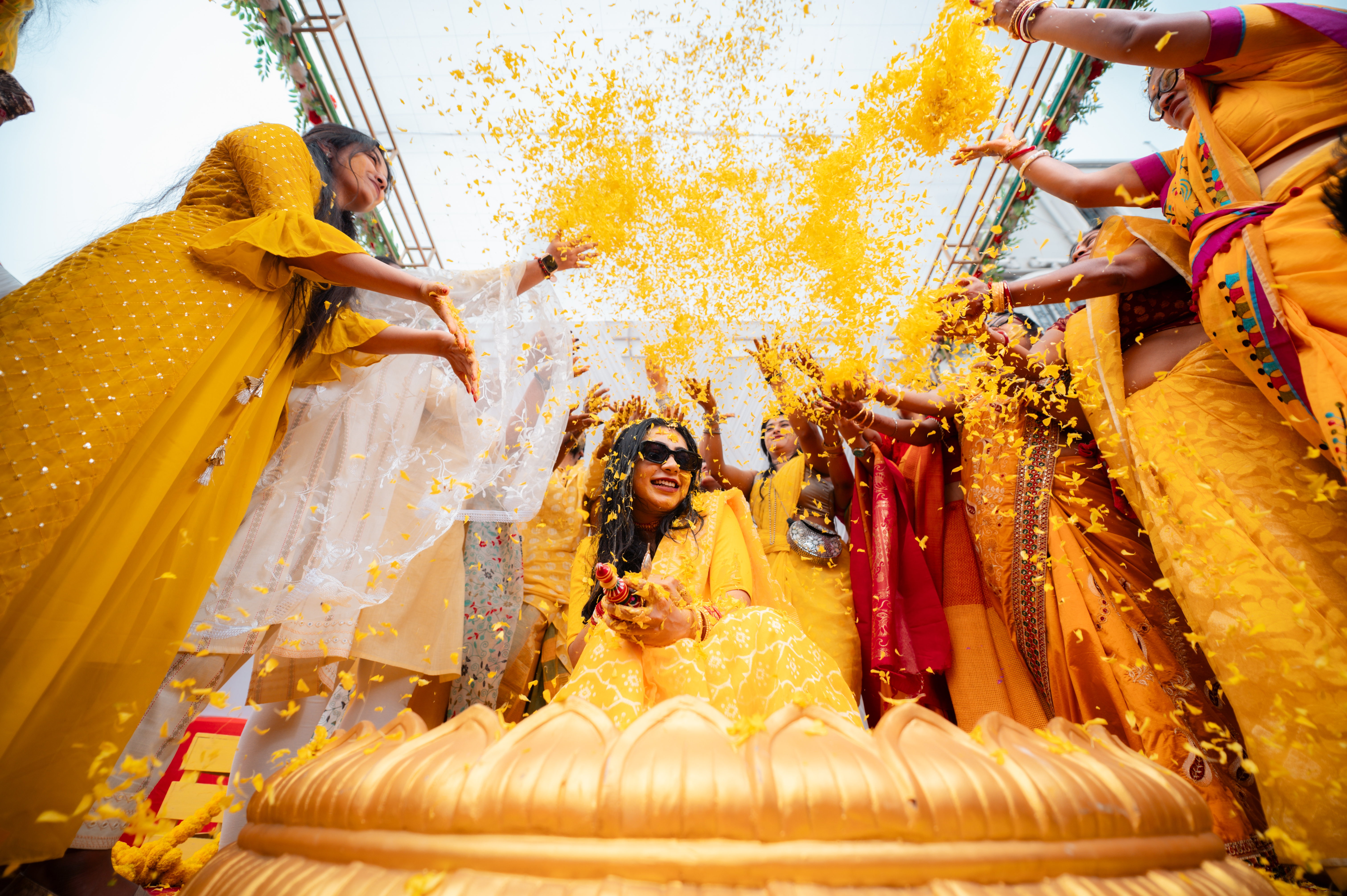 Riya haldi photography