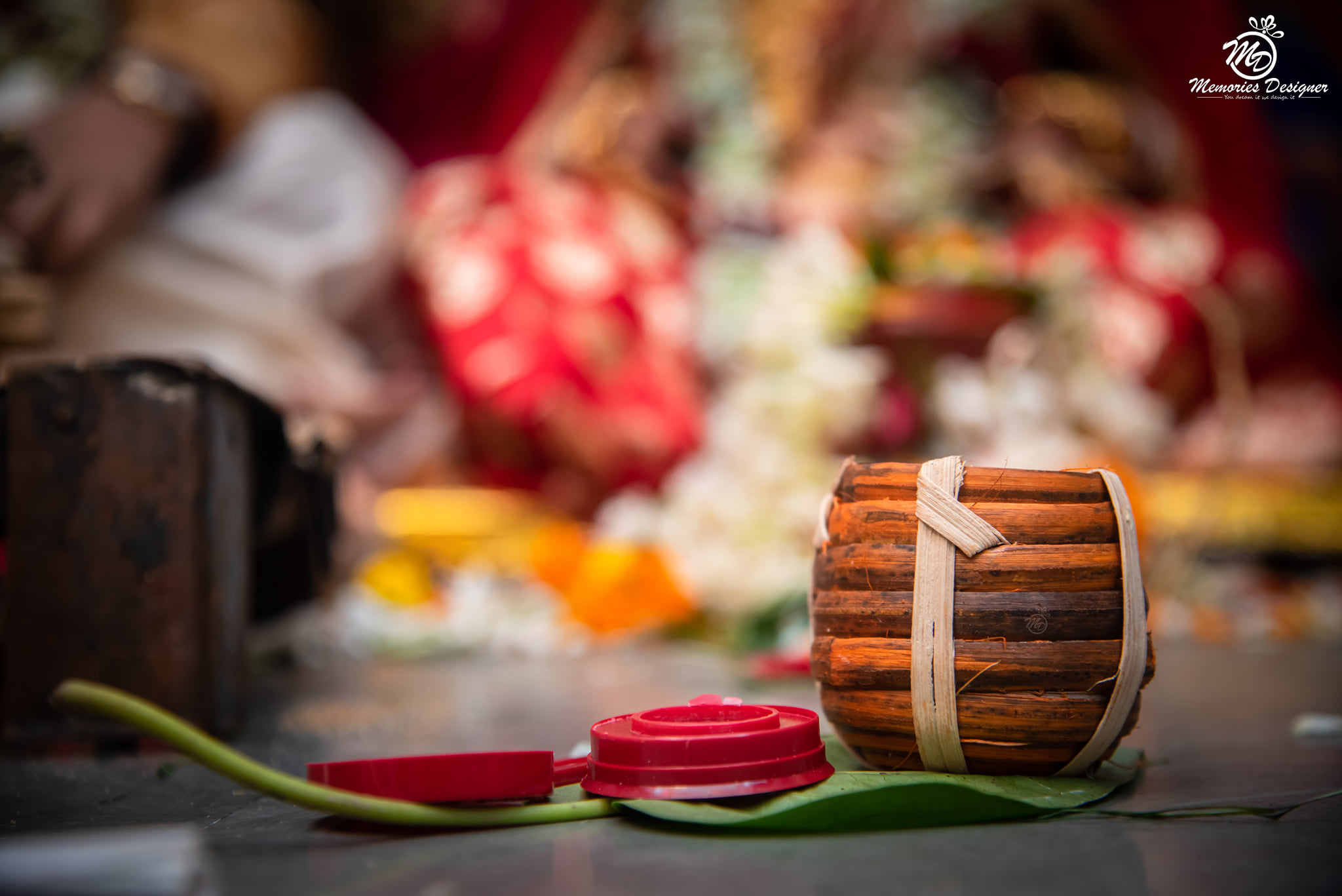 Pic of a Sindoor Kouto in Bengali wedding
