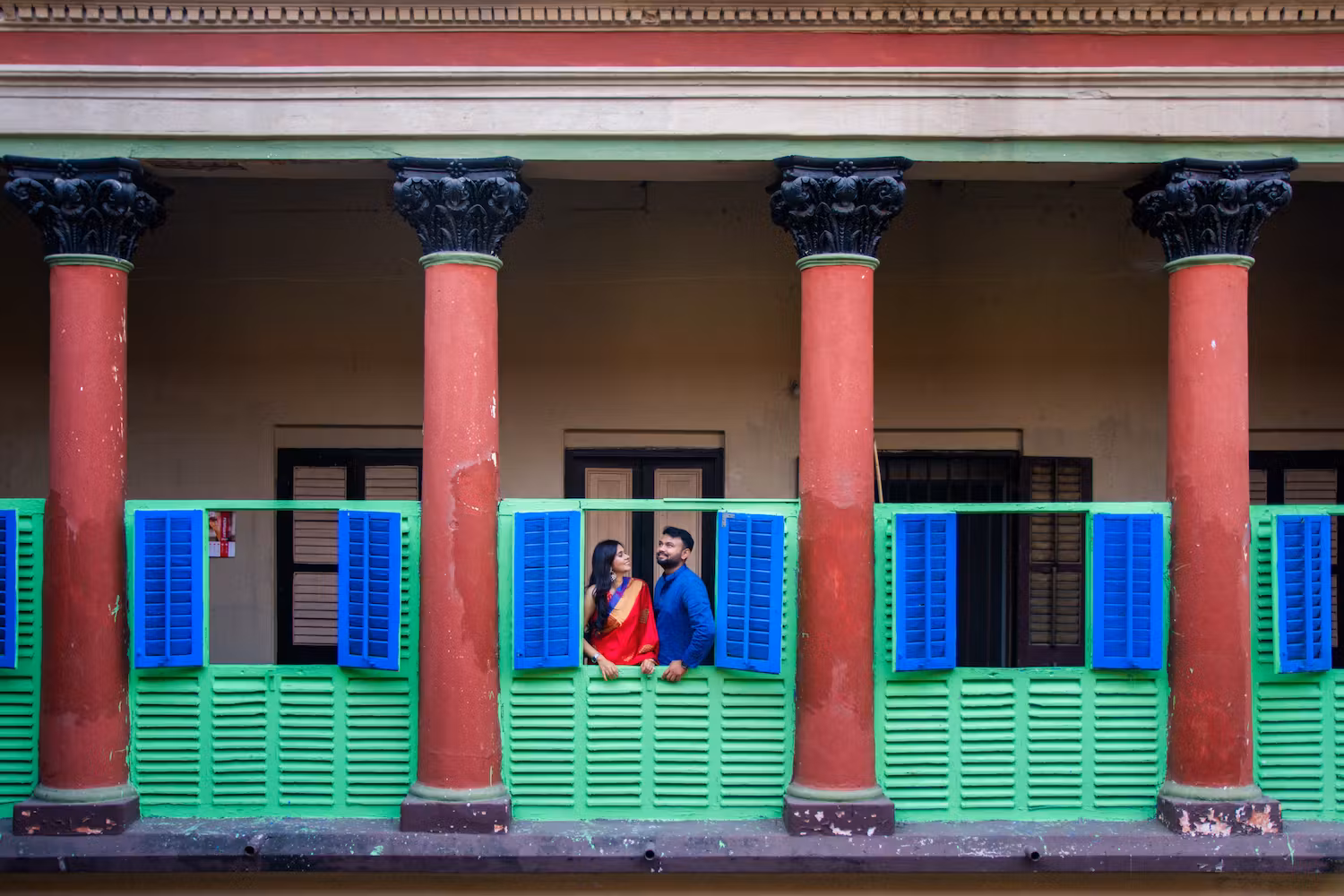 Couple photoshoot in Laha Bari