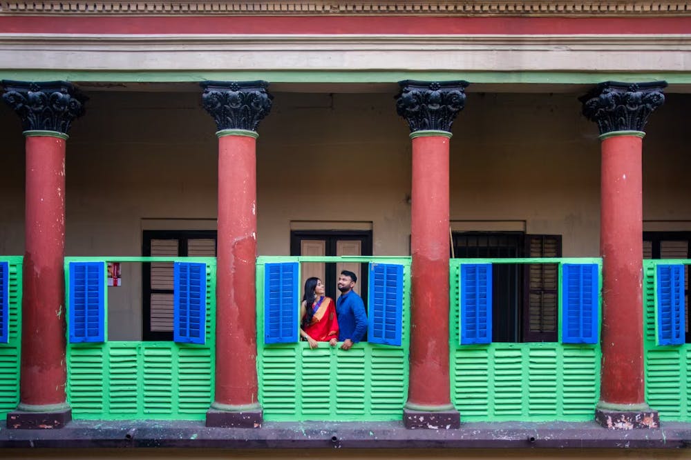 Couple photoshoot in Laha Bari