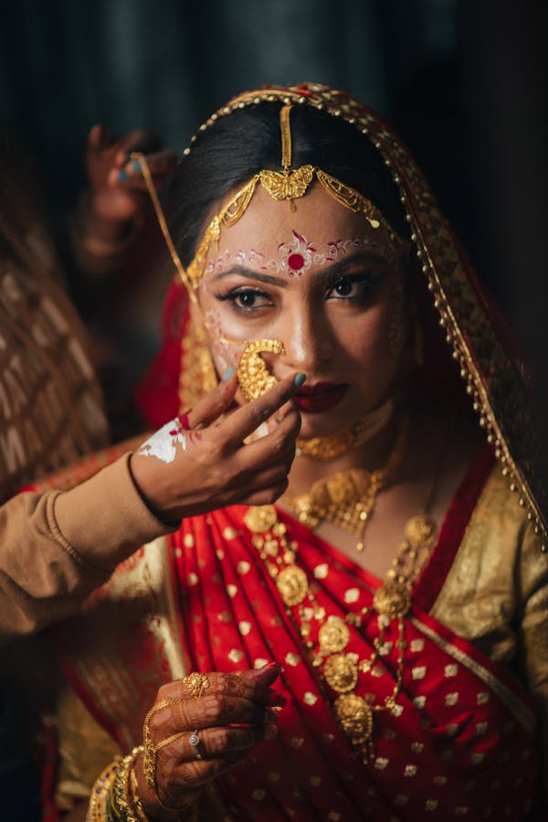 Bridal photoshoot Bengali