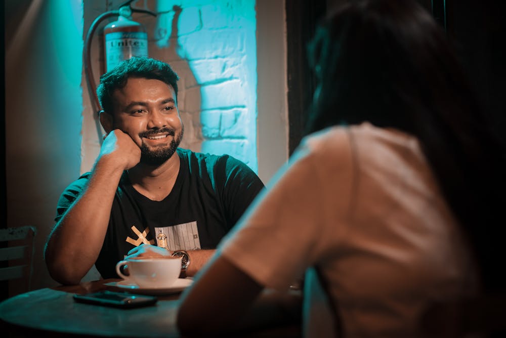 Groom candid pre wedding picture