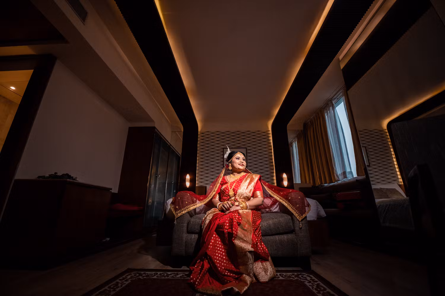 importance of light in photography pic of bride