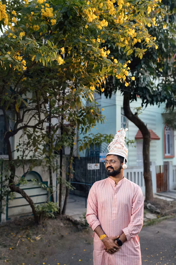 Royal image of Bengali groom