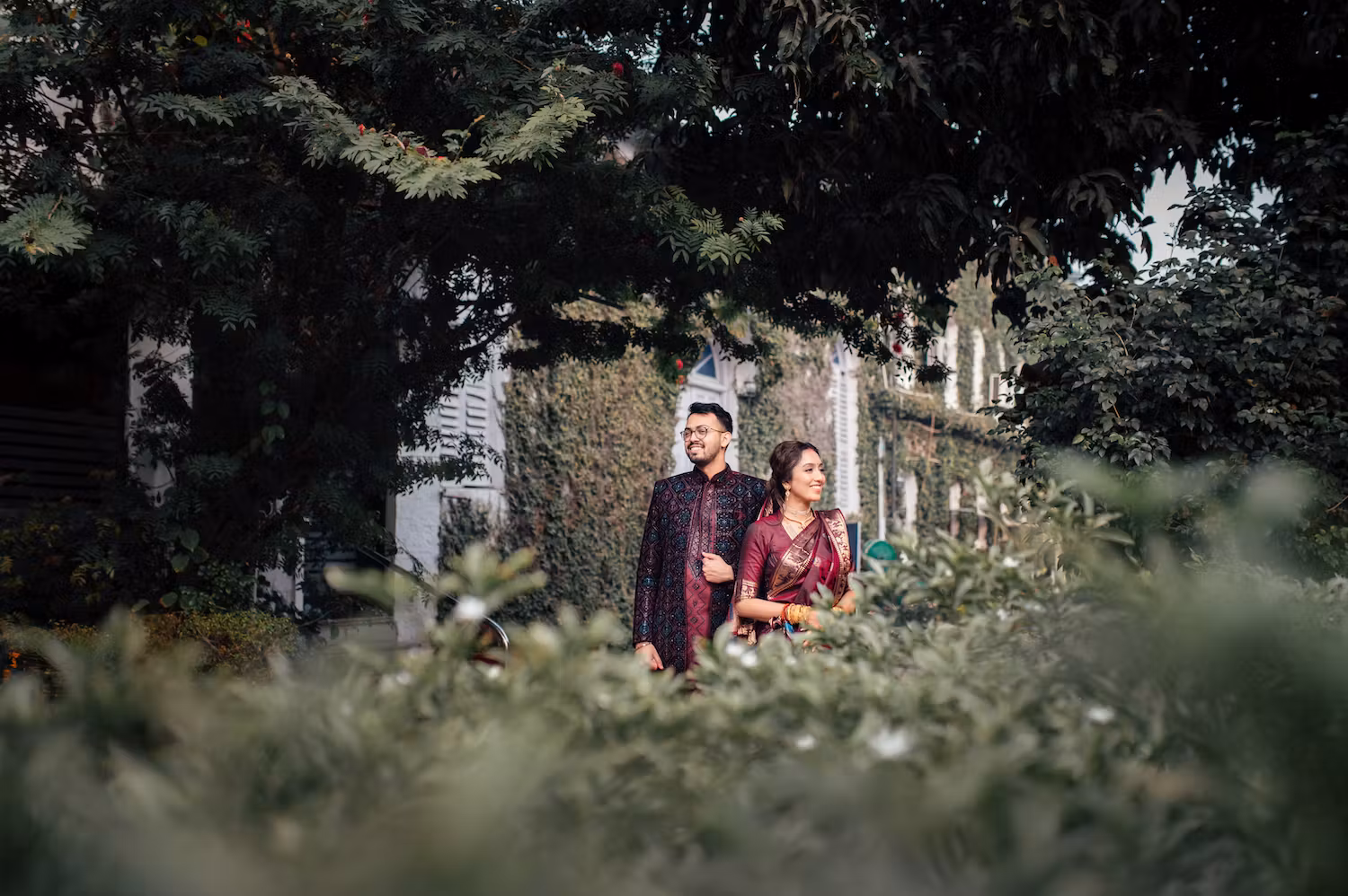 Imaginative picture in pre-wedding photography