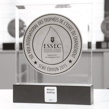 Trophée ESSEC obtenu par la Ménara Holding