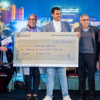 Fontaine Menara Space; Menara Holding; Yassine ADNANI, Entreprise de BTP, Entreprise de construction, Ménara Préfa