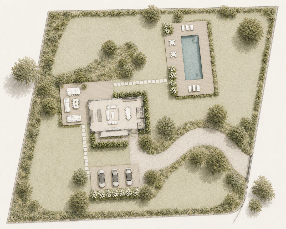 South Hampton Residence Plan