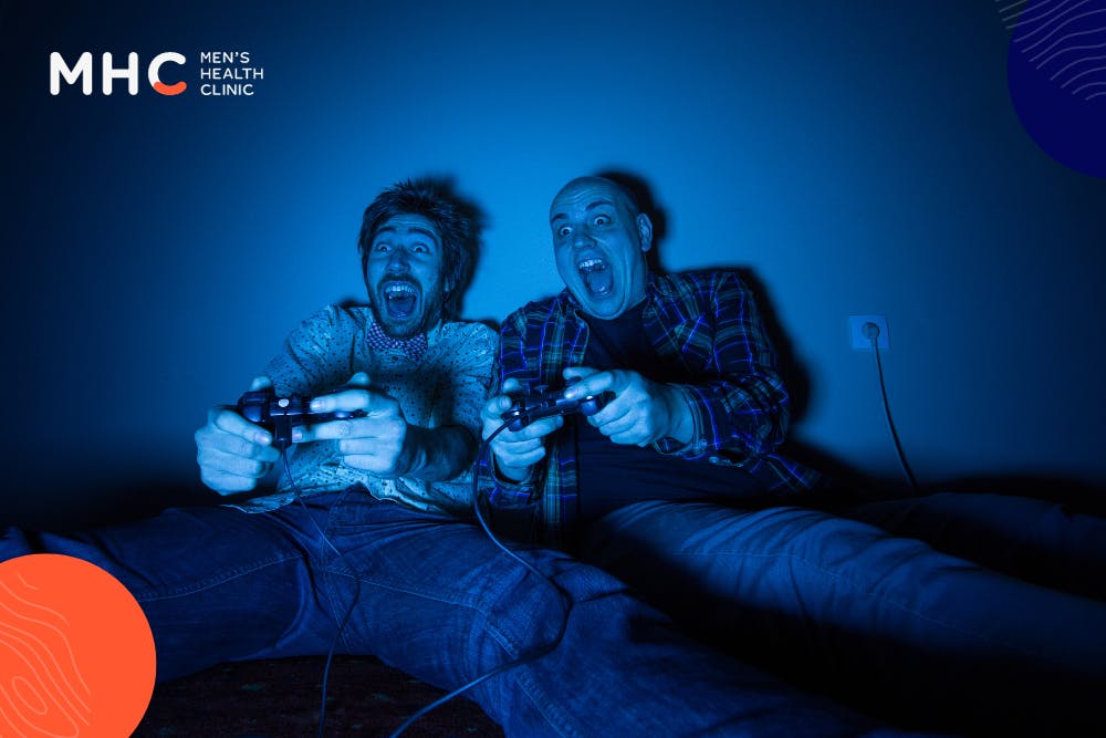 Gaming Addiction's Effects on Men's Mental & Sexual Health