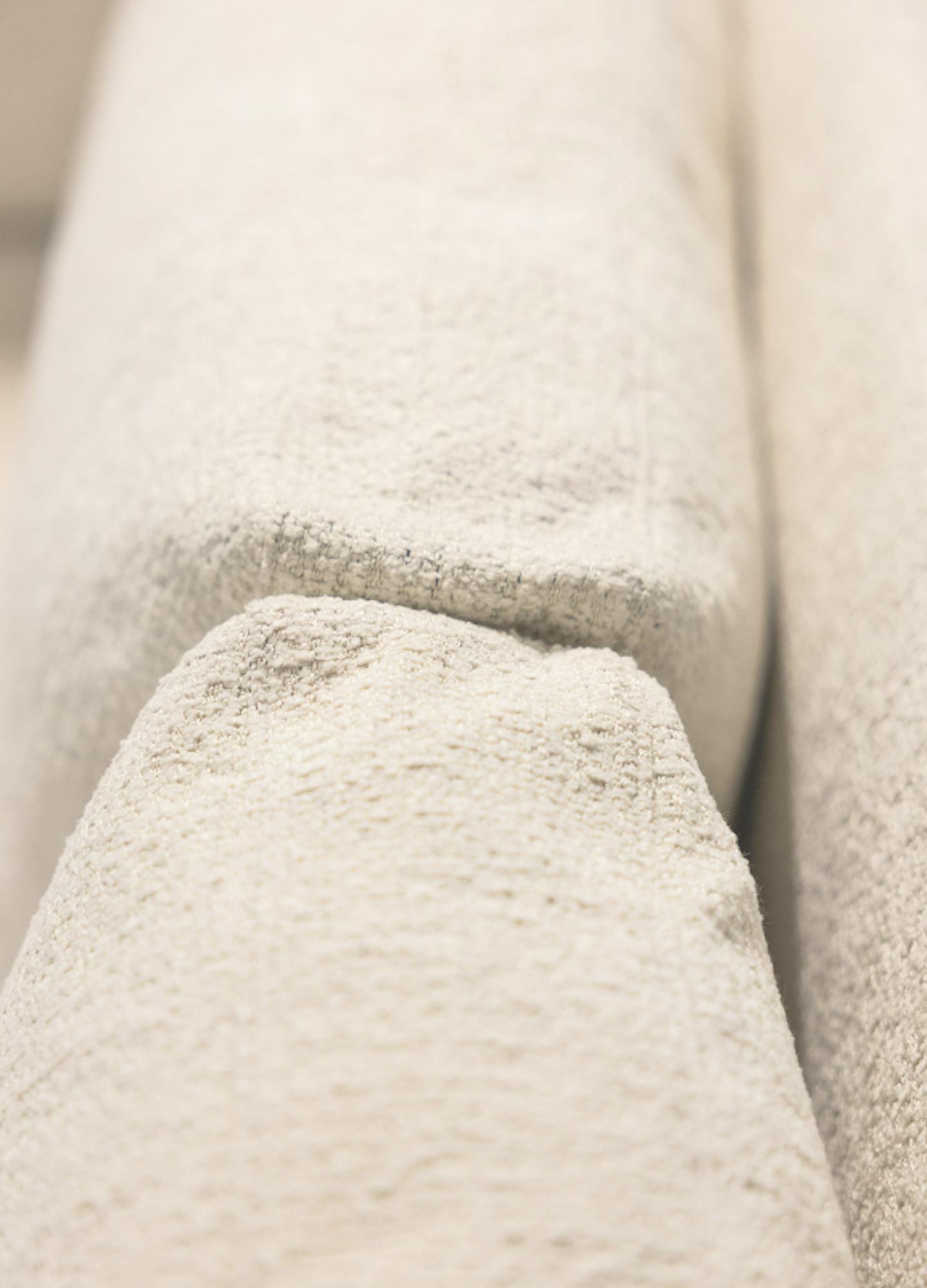 A close up of the texture and colour of bespoke furniture