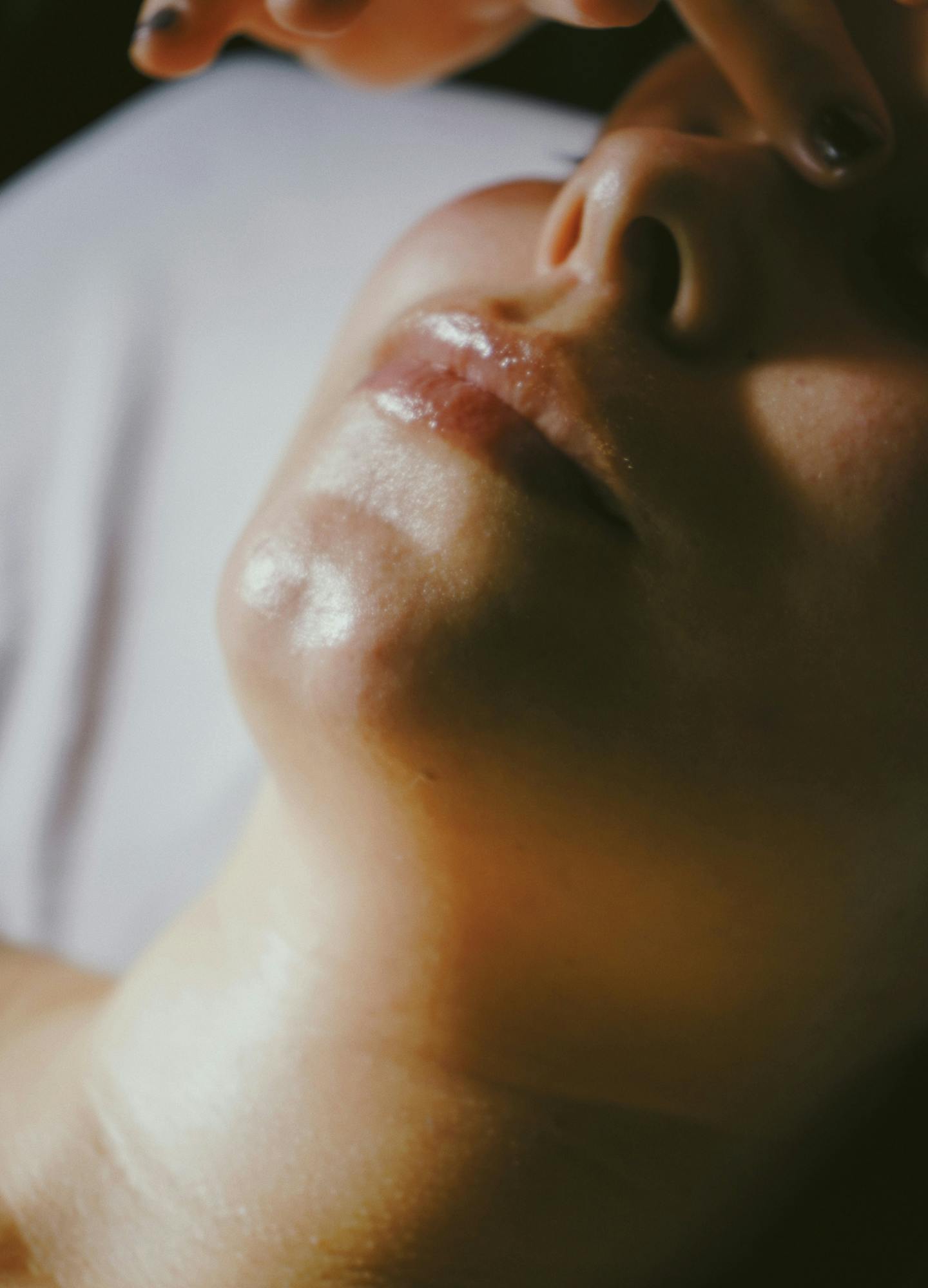 Luxurious facial treatment being performed on a woman