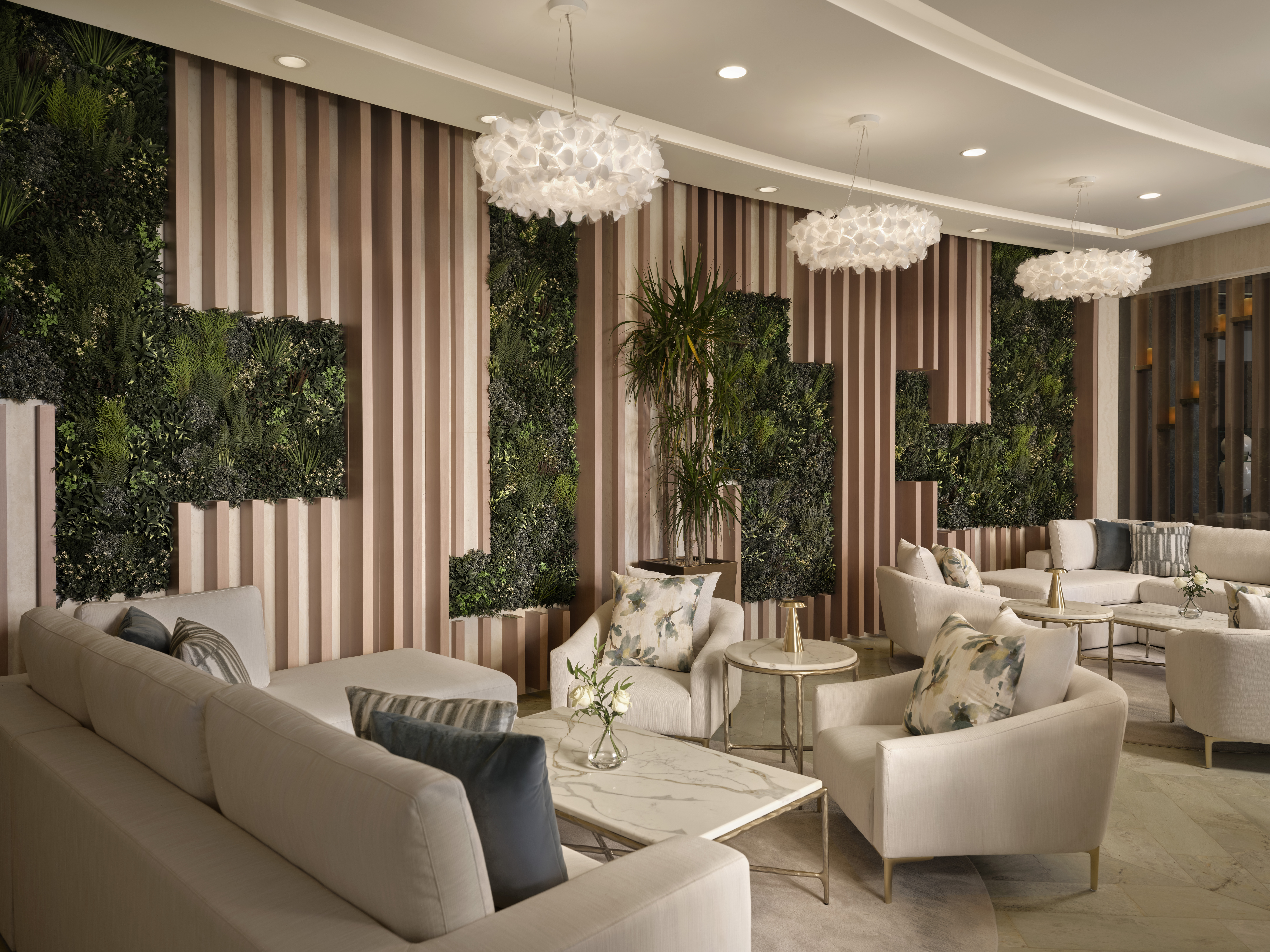 Meraki Wellness Garden Lounge for relaxation with a sofa and chairs