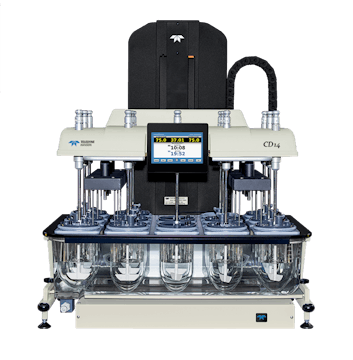 Disolutor de 14 vasos modelo CD14, Teledyne Hanson Research