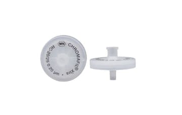 Filtro de jeringa celulosa regenerada 0.45 um 25 mm diámetro