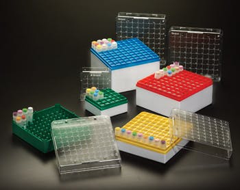 CRYOBOX P/CRIOVIAL 1-2 ML X 81 POSICIONES AMARILLO