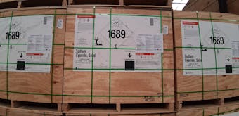 Cianuro de Sodio en Briquetas. Big bags / Cajas por 1TM