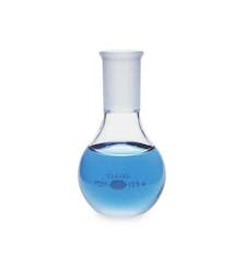 BALON VIDRIO BOROSILICATO 24/40 125ML B/PLANA, ASTM