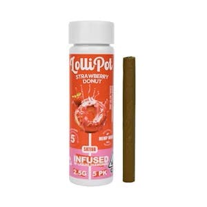 Lollipot Strawberry Donut Infused Blunts