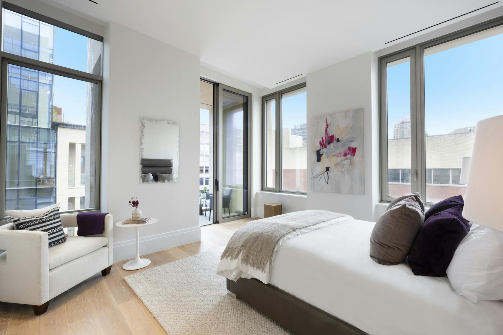 Meridith-Baer-Home-Home-Staging-New-York-Penthouse-West-Highrise-Condos-and-Lofts-Modern-and-Contemporary-Bedroom-3