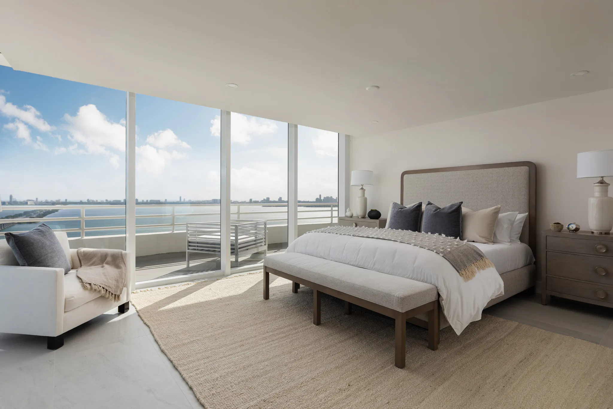 Photo inspiration: Highrise Penthouse Bedroom With Personal Touch Reference: Document Moved