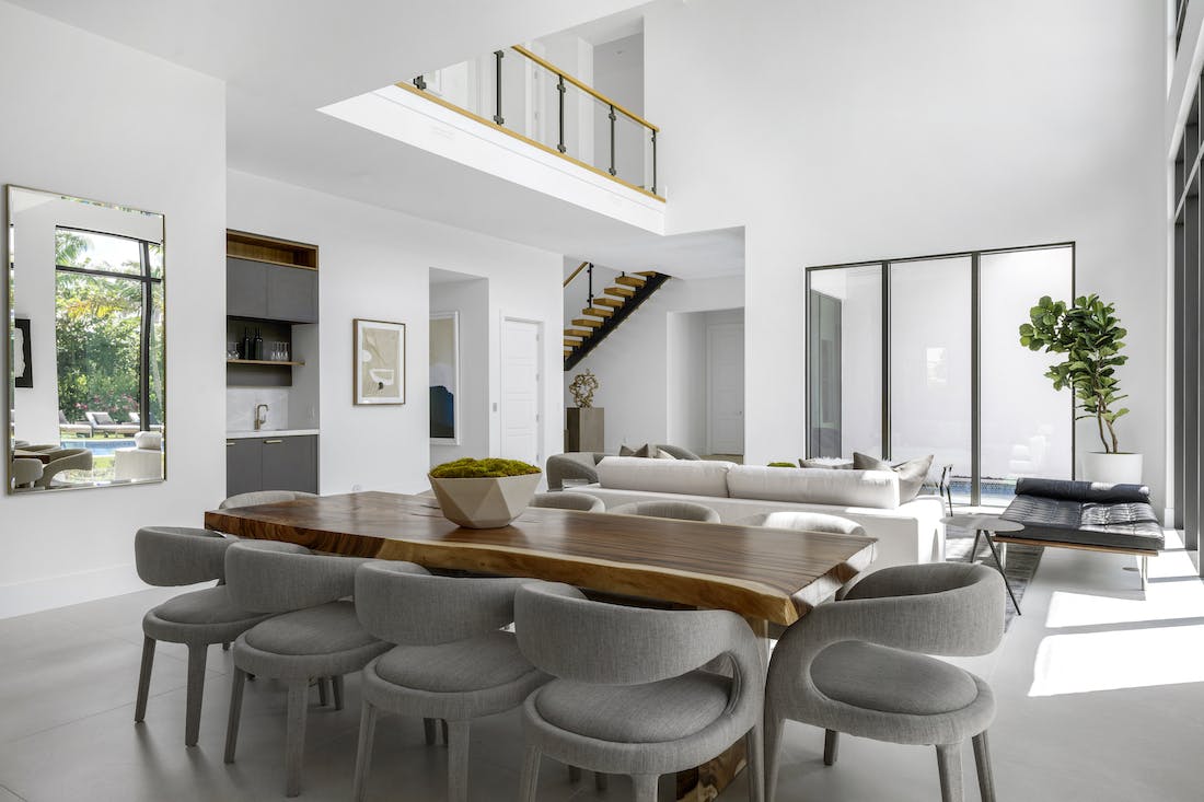 Meridith-Baer-Home-Home-Staging-Florida-Boca-Raton-Modern-Estate-Luxury-Homes-Modern-and-Contemporary-Dining-Table