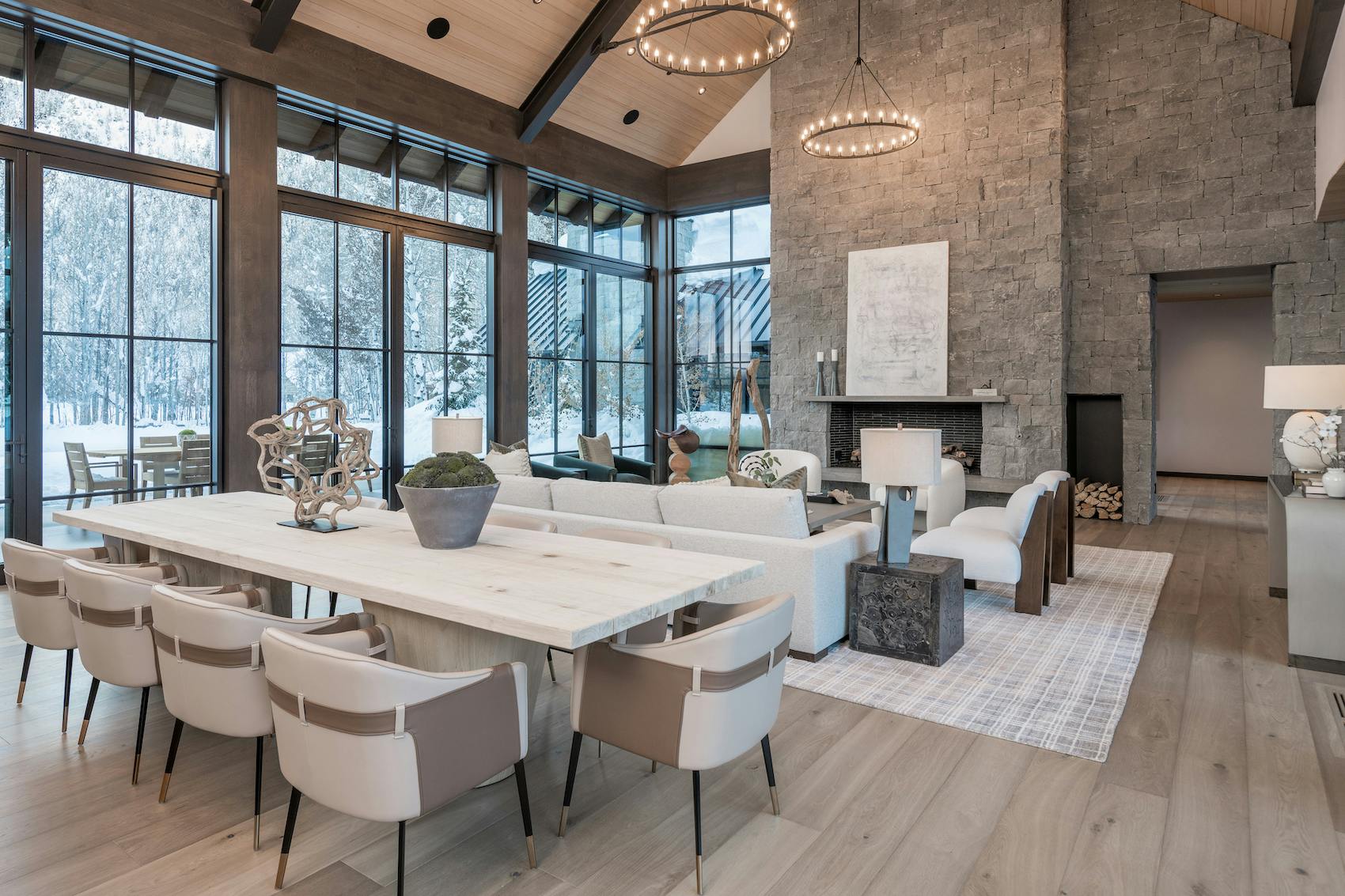 Meridith-Baer-Home-Home-Staging-Misc-and-International-Idaho-Contemporary-Luxury-Homes-Modern-and-Contemporary-Dining-Table-Living-Room
