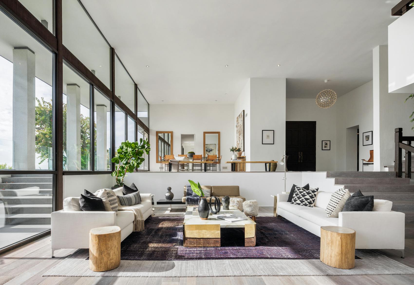 Meridith Baer Home Luxury Home Staging and Interiors Project Sanctuary Mediterranean Estate