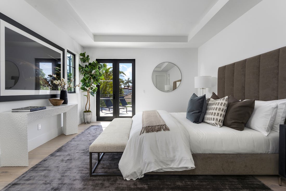 Meridith-Baer-Home-Home-Staging-Florida-Boca-Raton-Modern-Estate-Luxury-Homes-Modern-and-Contemporary-First-Bedroom
