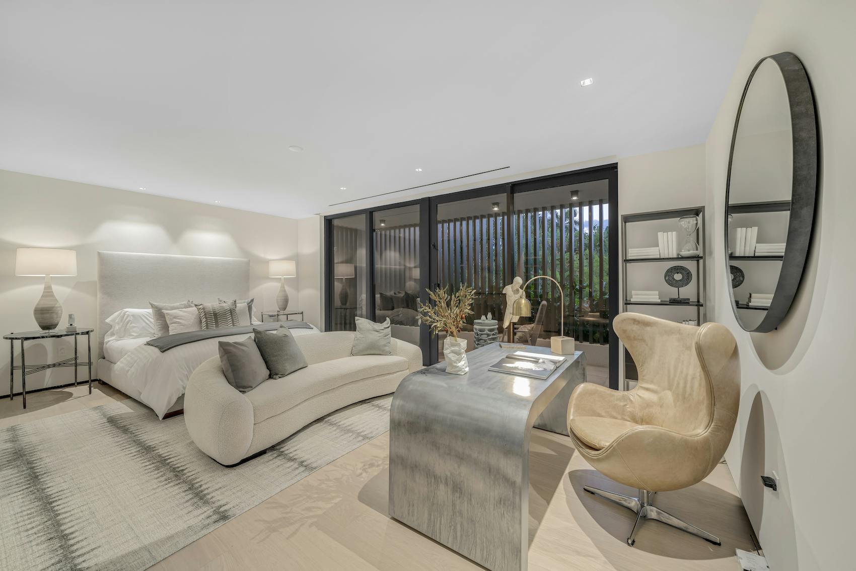 Meridith-Baer-Home-Home-Staging-Florida-Venetian-Island-Modern-Luxury-Homes-Modern-and-Contemporary-Master-Bedroom