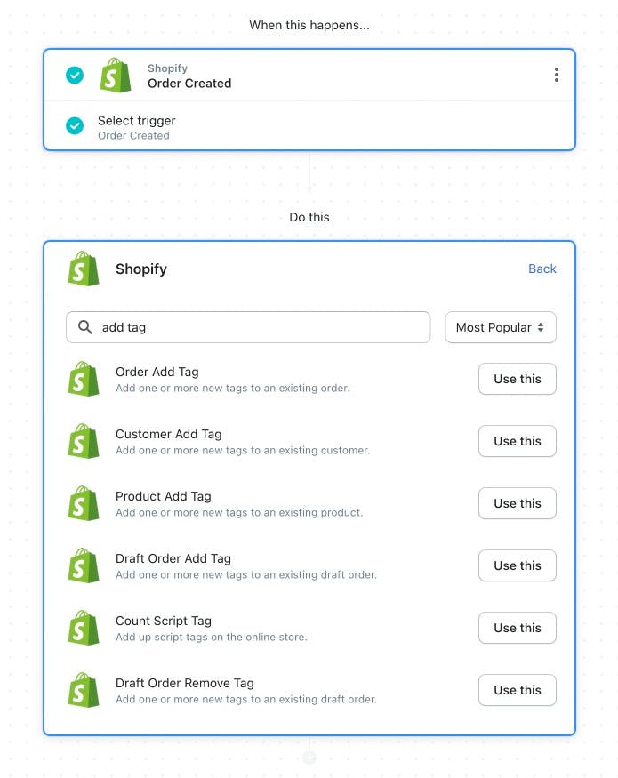 Shopify Workflow Auto-tagging