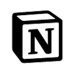 notion logo icon