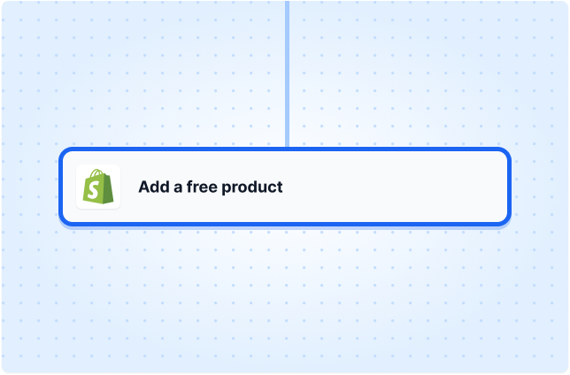 Add a free product to the order