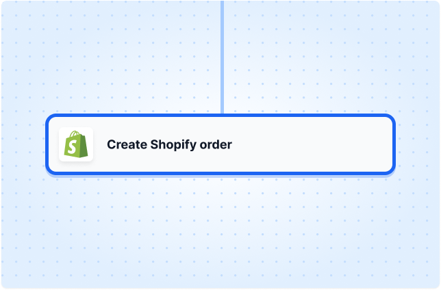 Create Shopify order