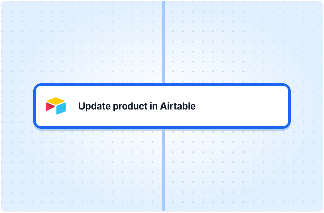 Update product in Airtable
