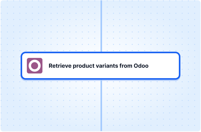 Retrieve product variants from Odoo