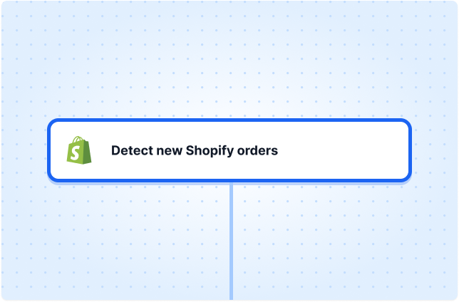 Detect new Shopify orders