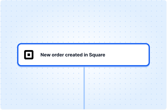 New order created in Square