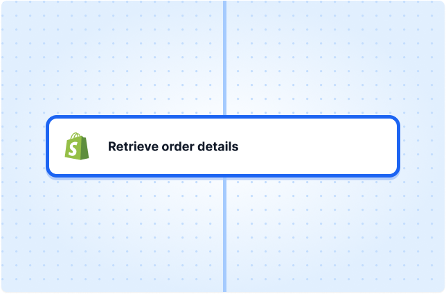 Retrieve order details